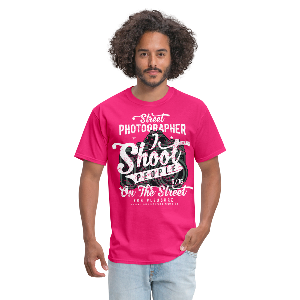 Hey. Its My Job Unisex Classic T-Shirt - fuchsia