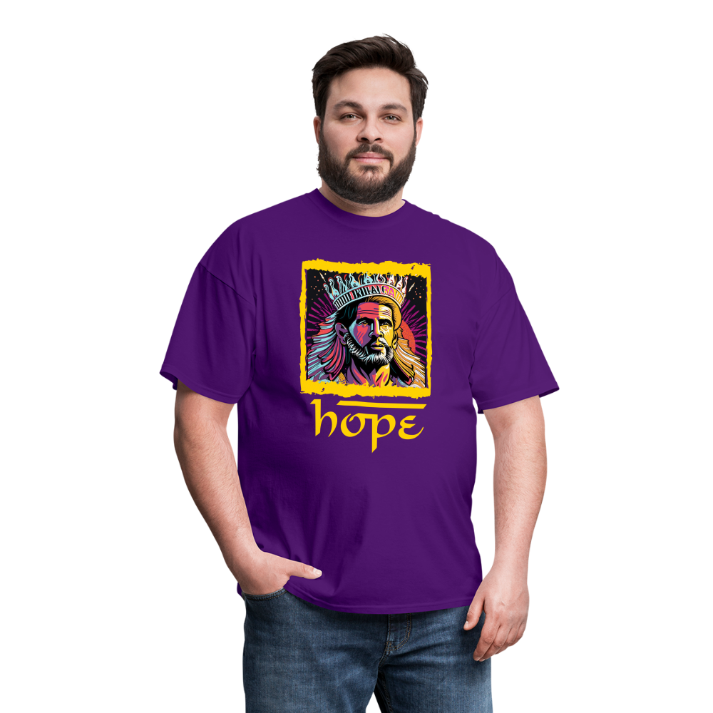 Hope Unisex Classic T-Shirt - purple