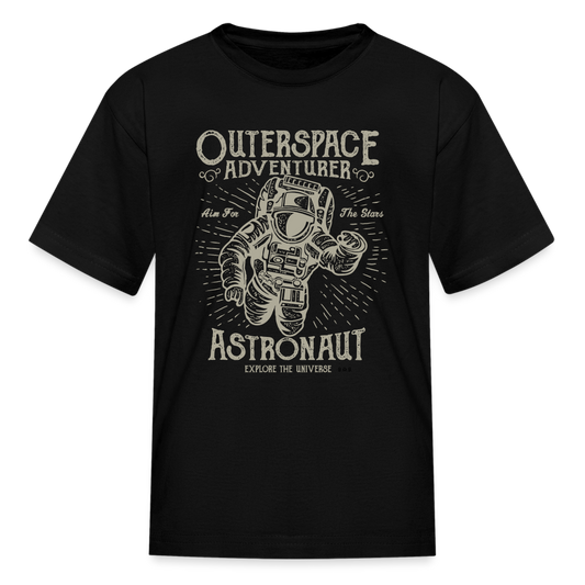 Blast Off Kids' T-Shirt - black