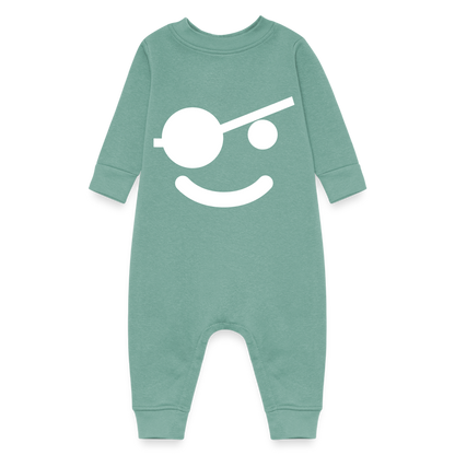 Arrr!!! Baby Fleece One Piece - saltwater