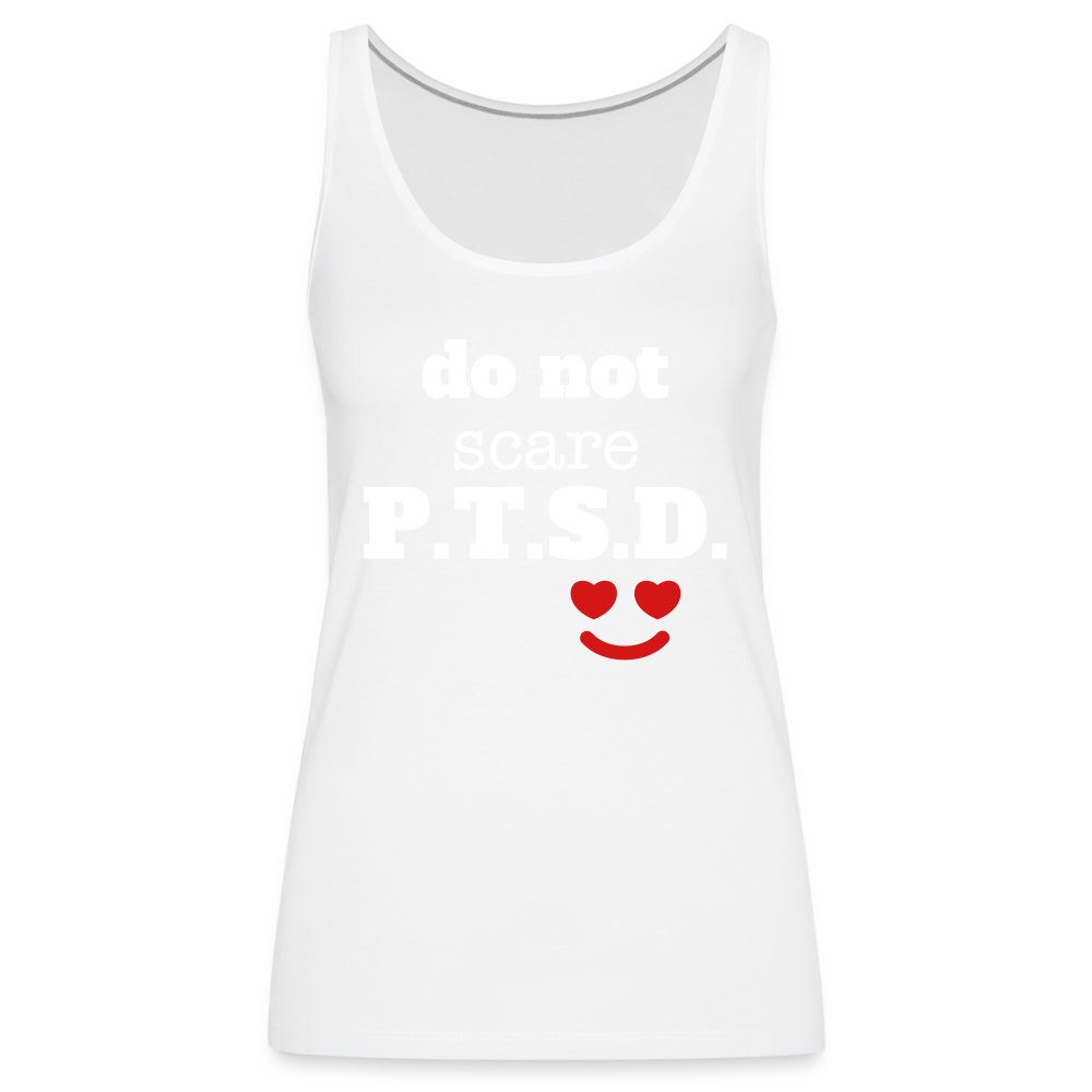 I Did Warn You Women’s Premium Tank Top - white