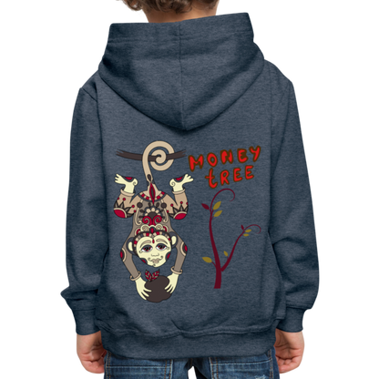 Kids‘ Premium Hoodie - heather denim