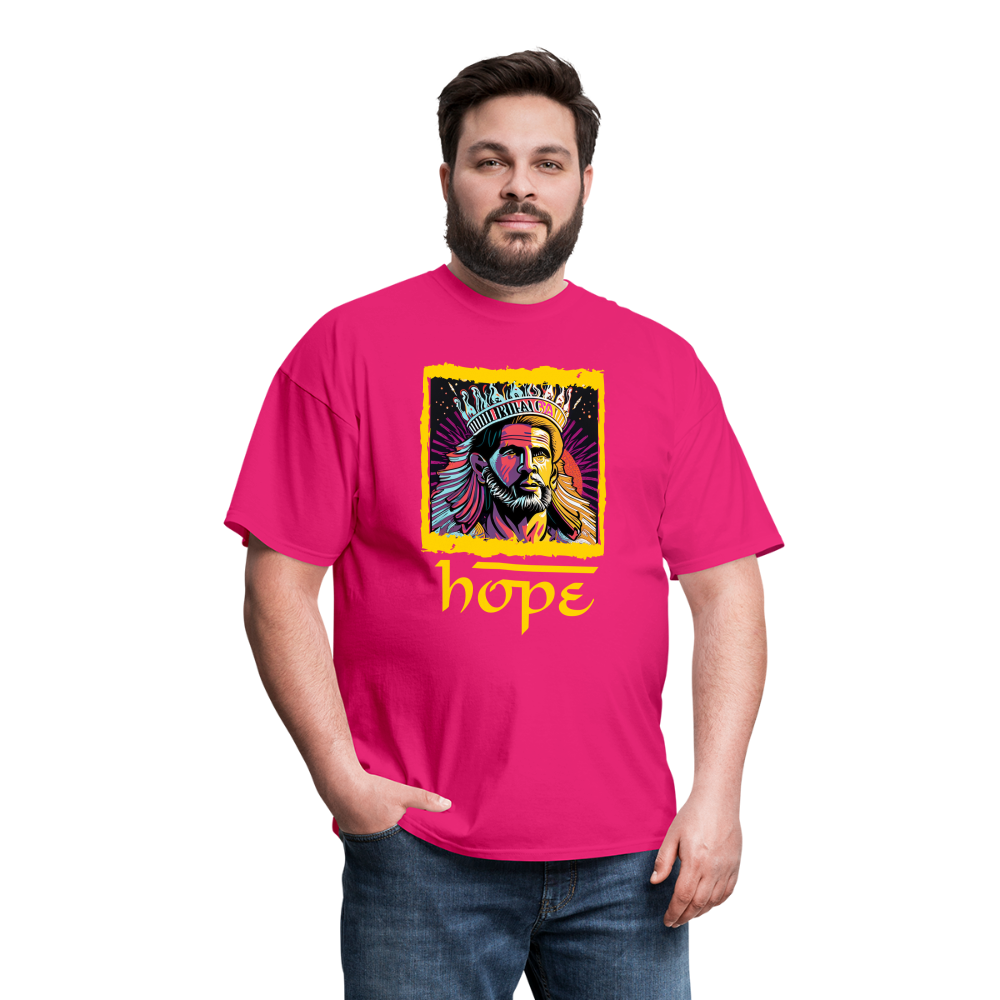 Hope Unisex Classic T-Shirt - fuchsia