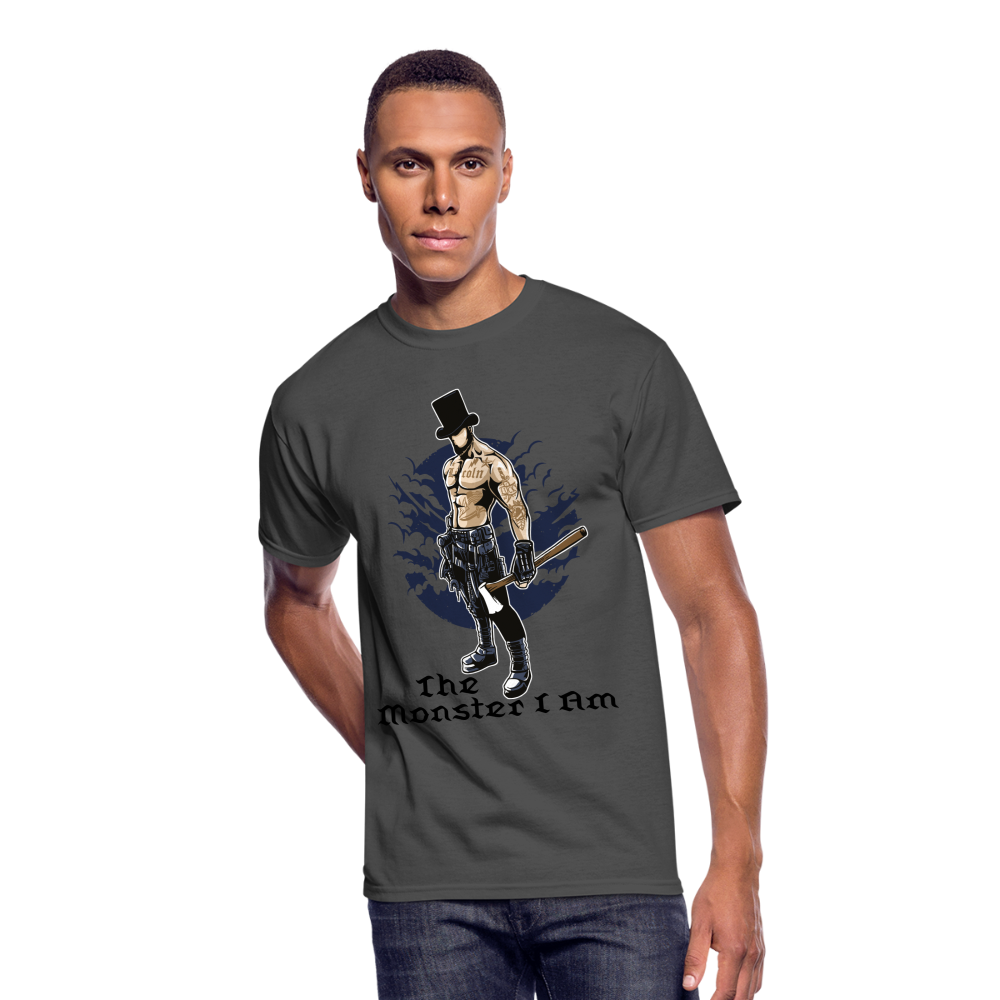 Judge my Monster Men’s 50/50 T-Shirt - charcoal