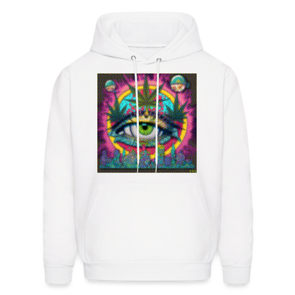 Zen and Mend Men's Hoodie - white