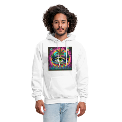 Zen and Mend Men's Hoodie - white