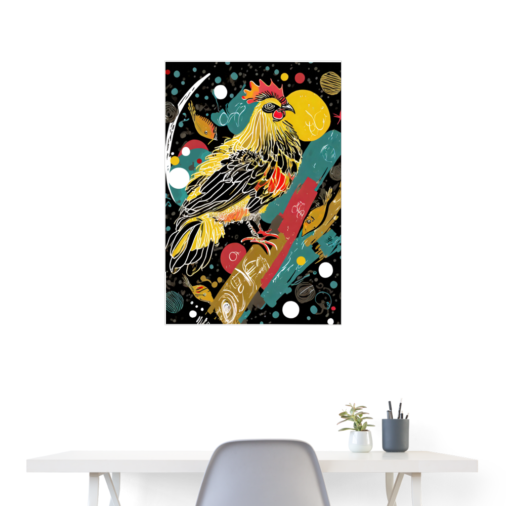 Chick-O-Baby Poster 24x36 - white
