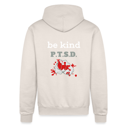 I Said Be KIND!!! Champion Unisex Powerblend Hoodie - Sand