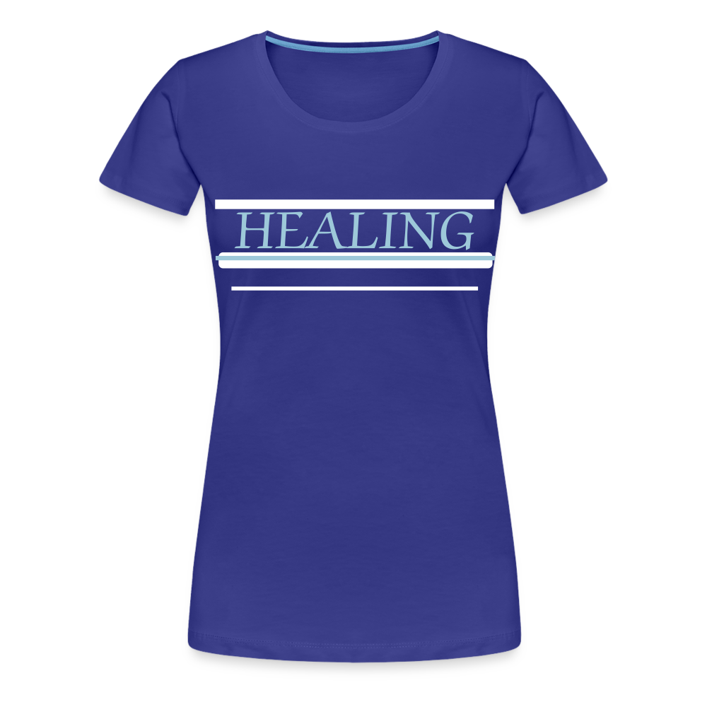Healing Me Women’s Premium T-Shirt | Spreadshirt 813 - royal blue