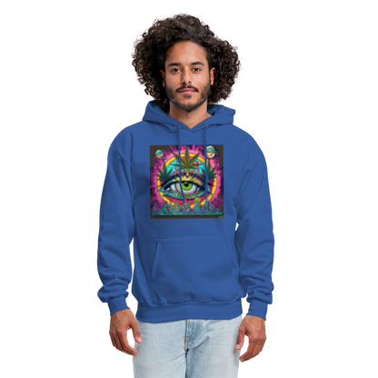 Zen and Mend Men's Hoodie - royal blue