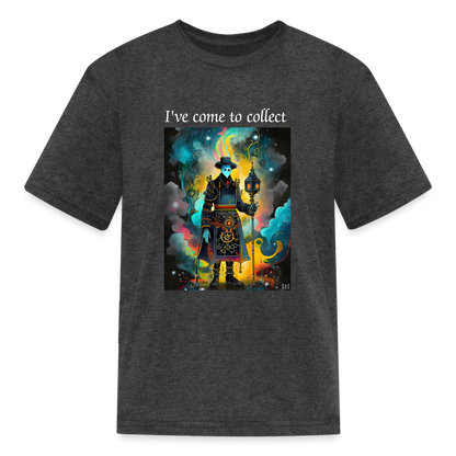 Collection Agency Kids' T-Shirt - heather black