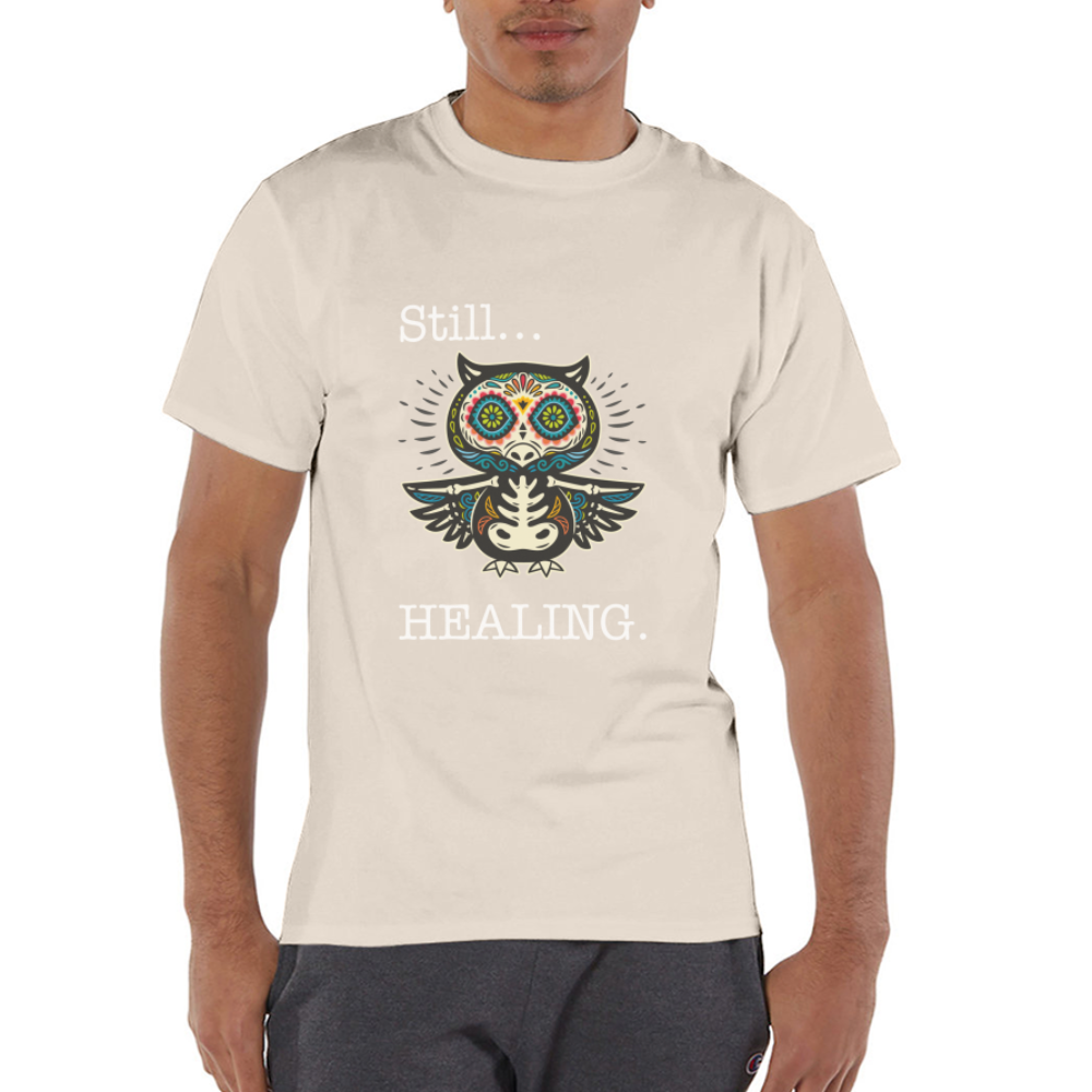 Still Healing Champion Unisex T-Shirt - Sand