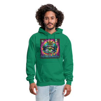 Zen and Mend Men's Hoodie - kelly green