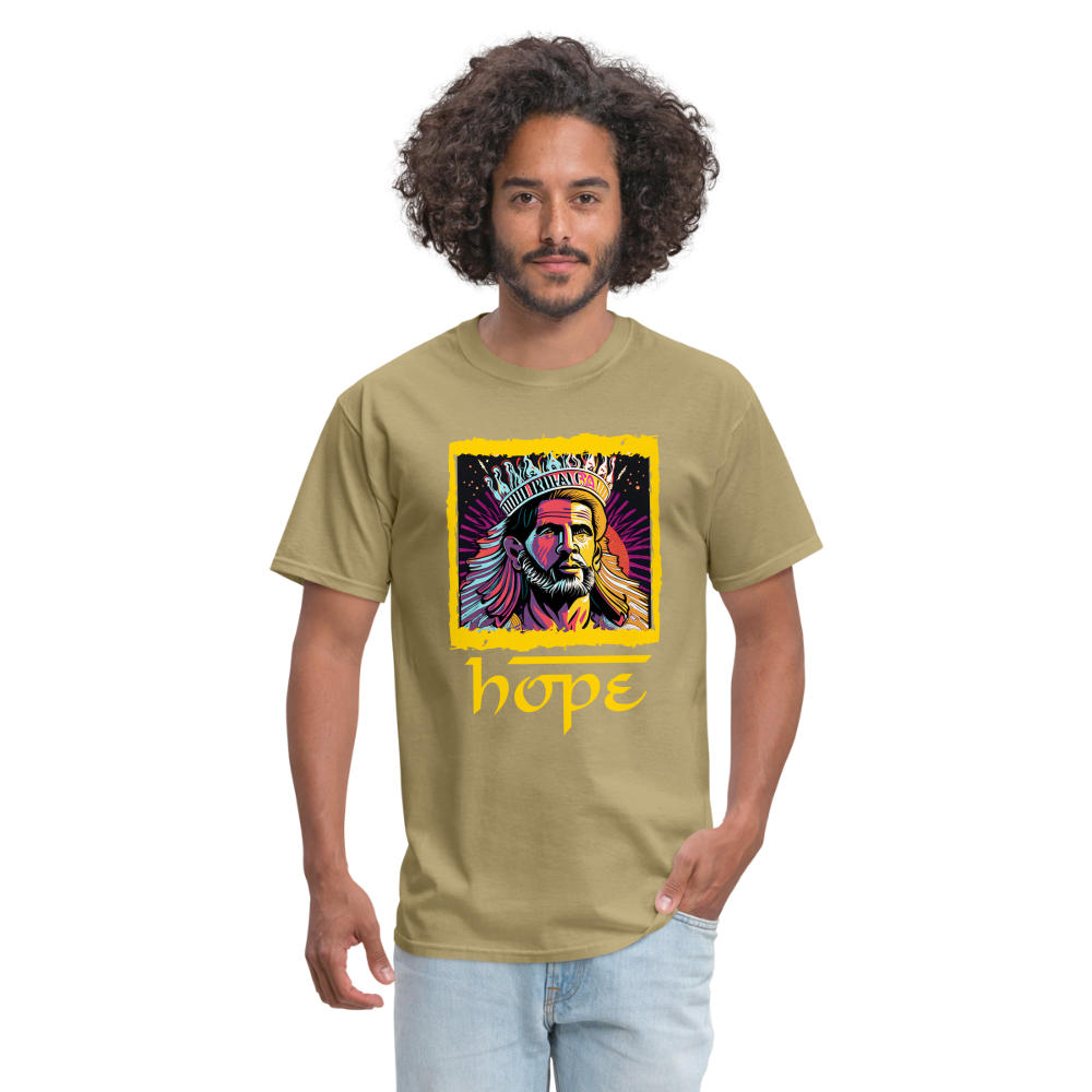 Hope Unisex Classic T-Shirt - khaki