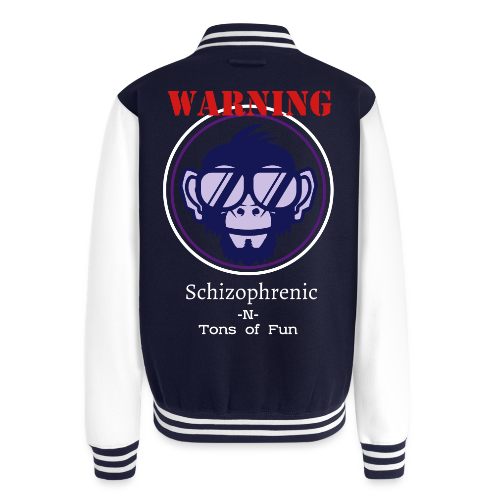 Gorilla Good Time Champion Unisex 1/4 Zip Pullover Sweatshirt - navy/white