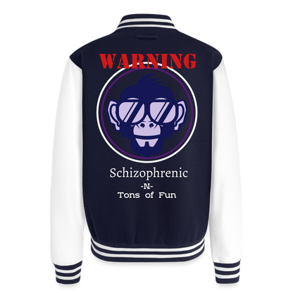 Gorilla Good Time Champion Unisex 1/4 Zip Pullover Sweatshirt - navy/white