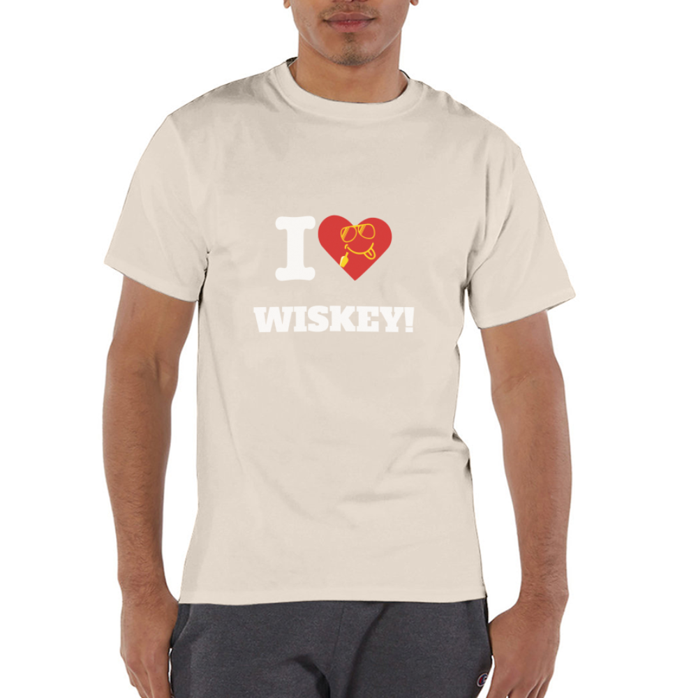 Wisk Away with Champion Unisex T-Shirt - Sand