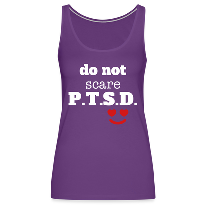 I Did Warn You Women’s Premium Tank Top - purple