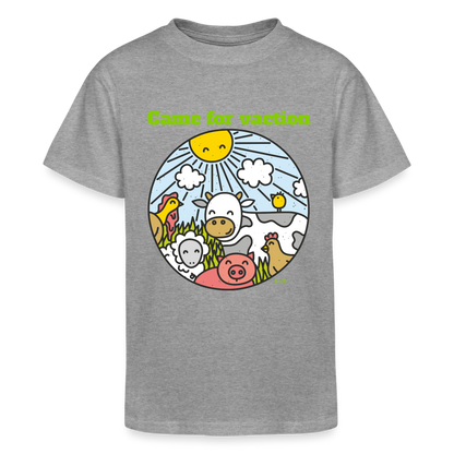 802 Champion Kid's T-Shirt - heather gray