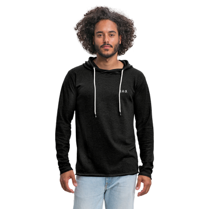 95% of the Time Unisex Lightweight Terry Hoodie - charcoal grey