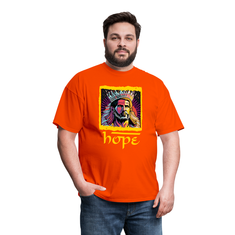 Hope Unisex Classic T-Shirt - orange