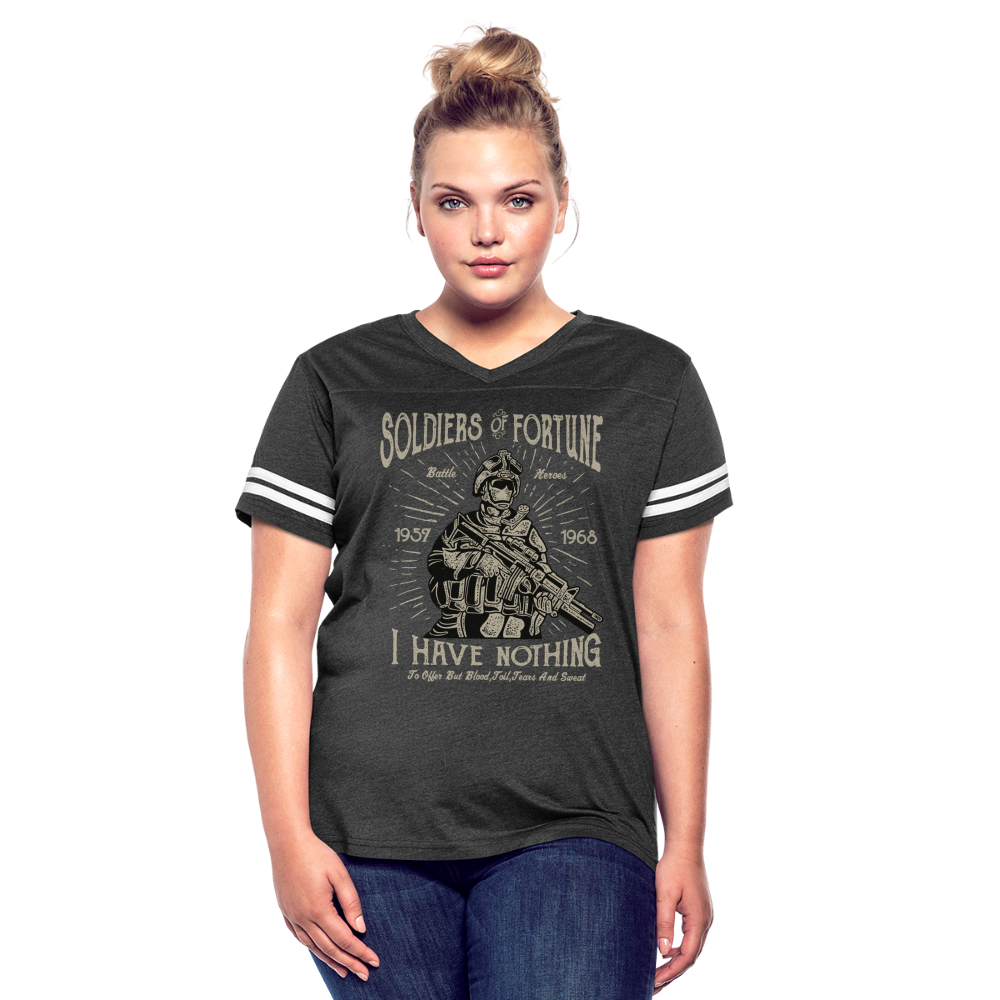 Hero Women's Cropped T-Shirt - vintage smoke/white