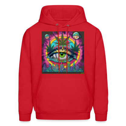 Zen and Mend Men's Hoodie - red