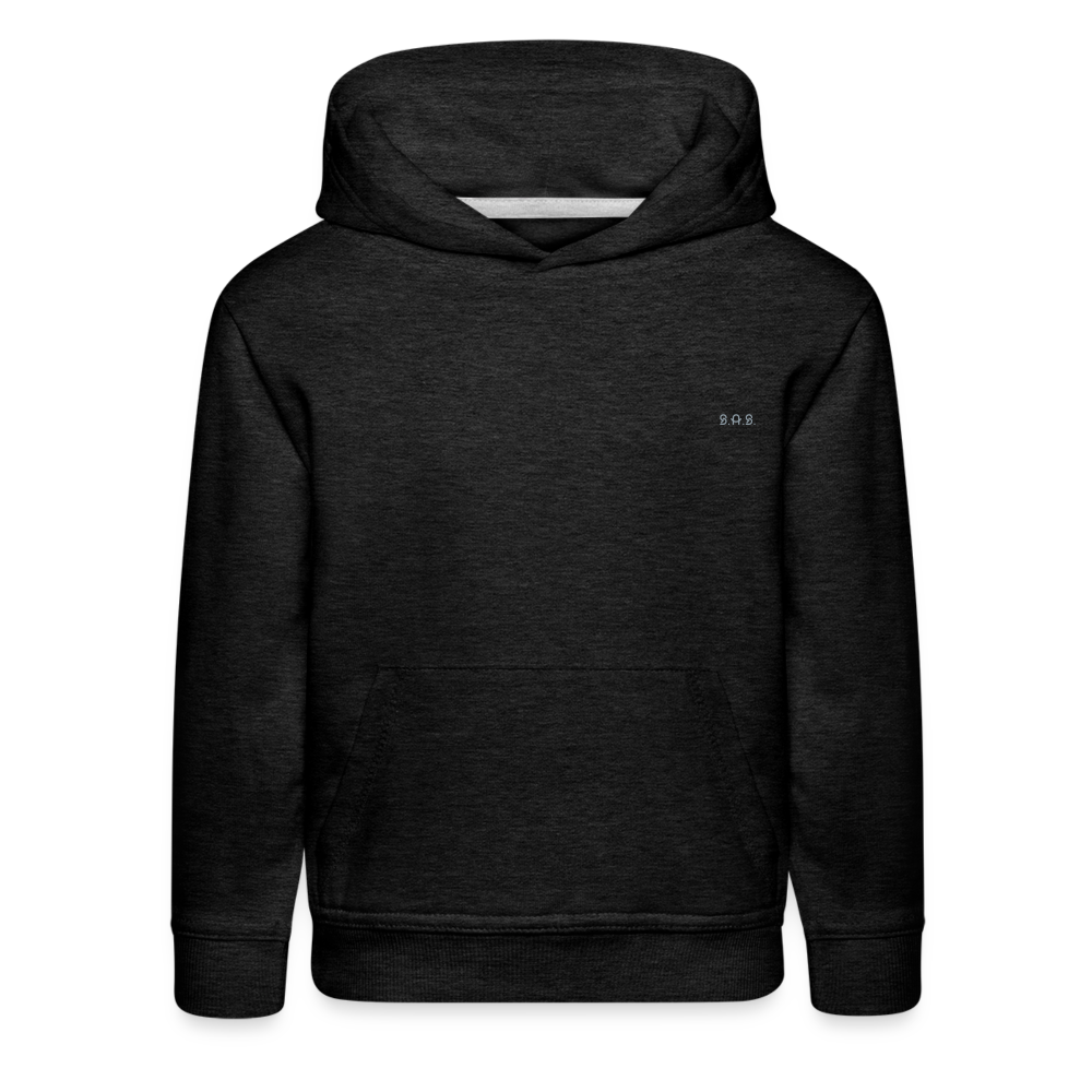 Escape Reality Video Gamer Kids‘ Premium Hoodie - charcoal grey