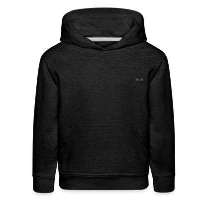 Escape Reality Video Gamer Kids‘ Premium Hoodie - charcoal grey