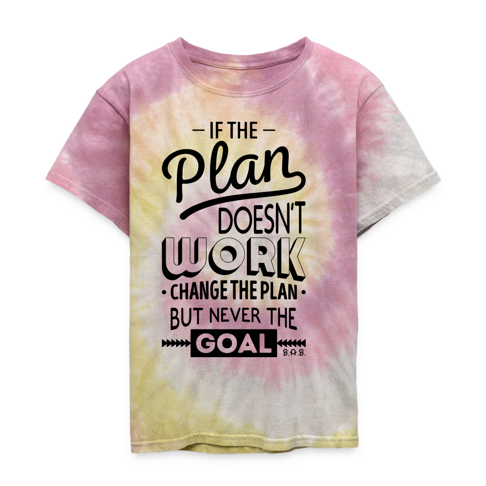 Kid's Tie Dye T-Shirt - Desert Rose