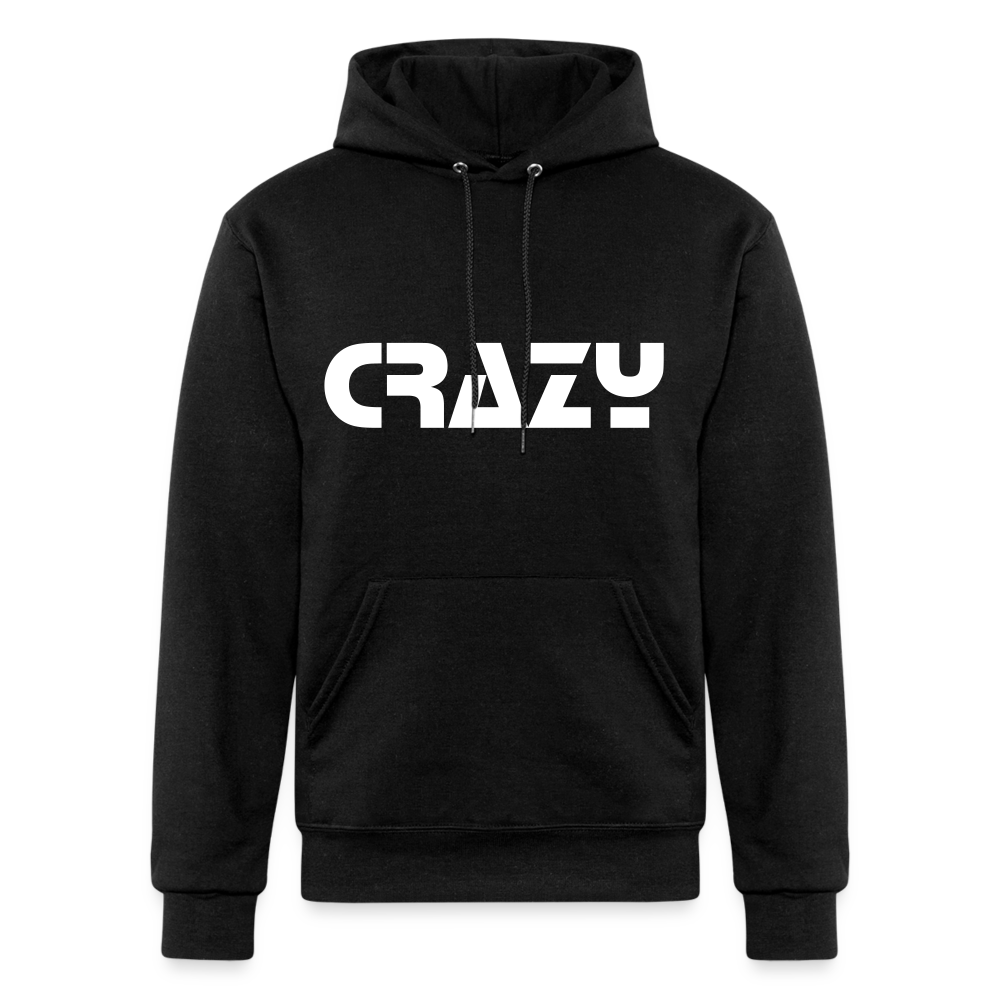 I Warned You Champion Unisex Powerblend Hoodie - black
