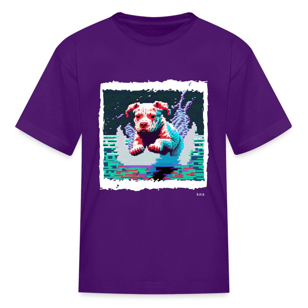 Fun with Dash Kids' T-Shirt - purple