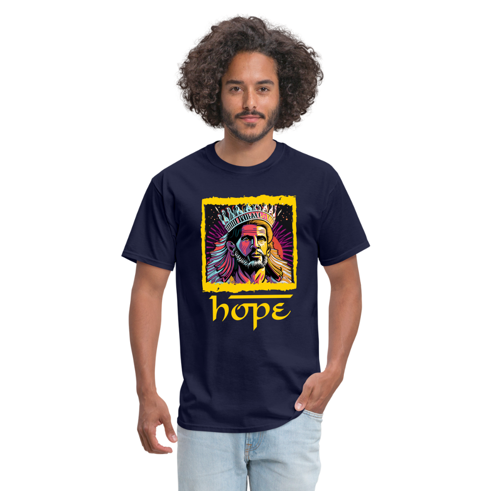 Hope Unisex Classic T-Shirt - navy