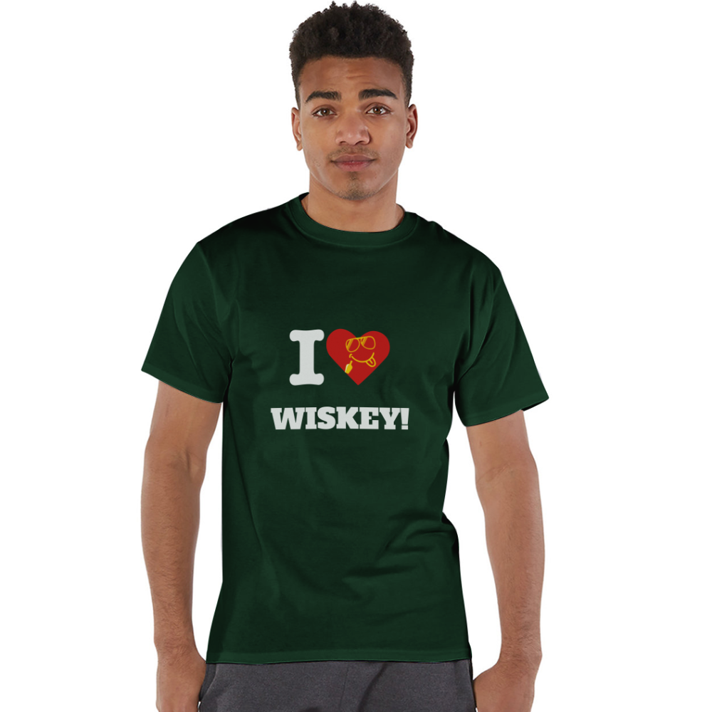 Wisk Away with Champion Unisex T-Shirt - Dark Green