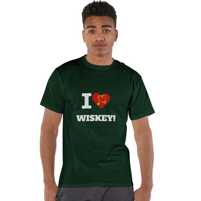 Wisk Away with Champion Unisex T-Shirt - Dark Green