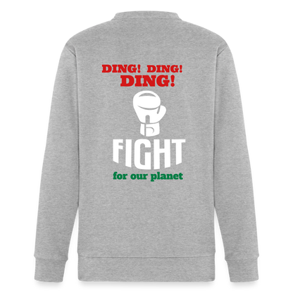 Happy to be Home Adidas Unisex Fleece Crewneck Sweatshirt - heather gray