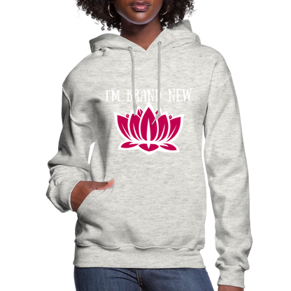 Brand new Women's Hoodie - heather oatmeal
