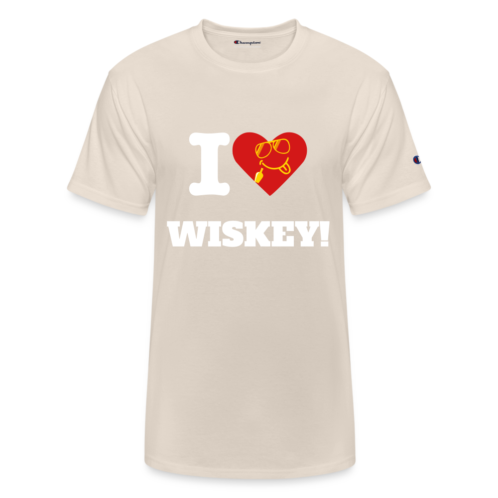 Wisk Away with Champion Unisex T-Shirt - Sand