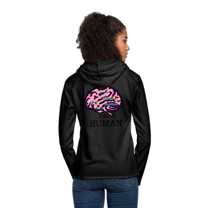 Just Joking!  Unisex Lightweight Terry Hoodie - charcoal grey