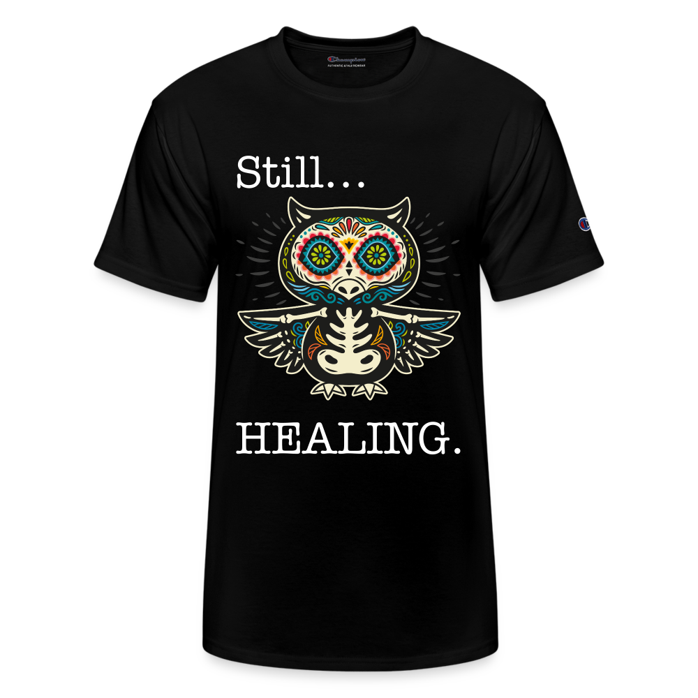 Still Healing Champion Unisex T-Shirt - black