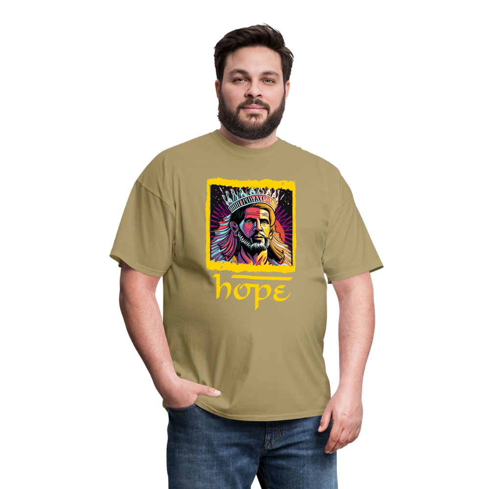 Hope Unisex Classic T-Shirt - khaki