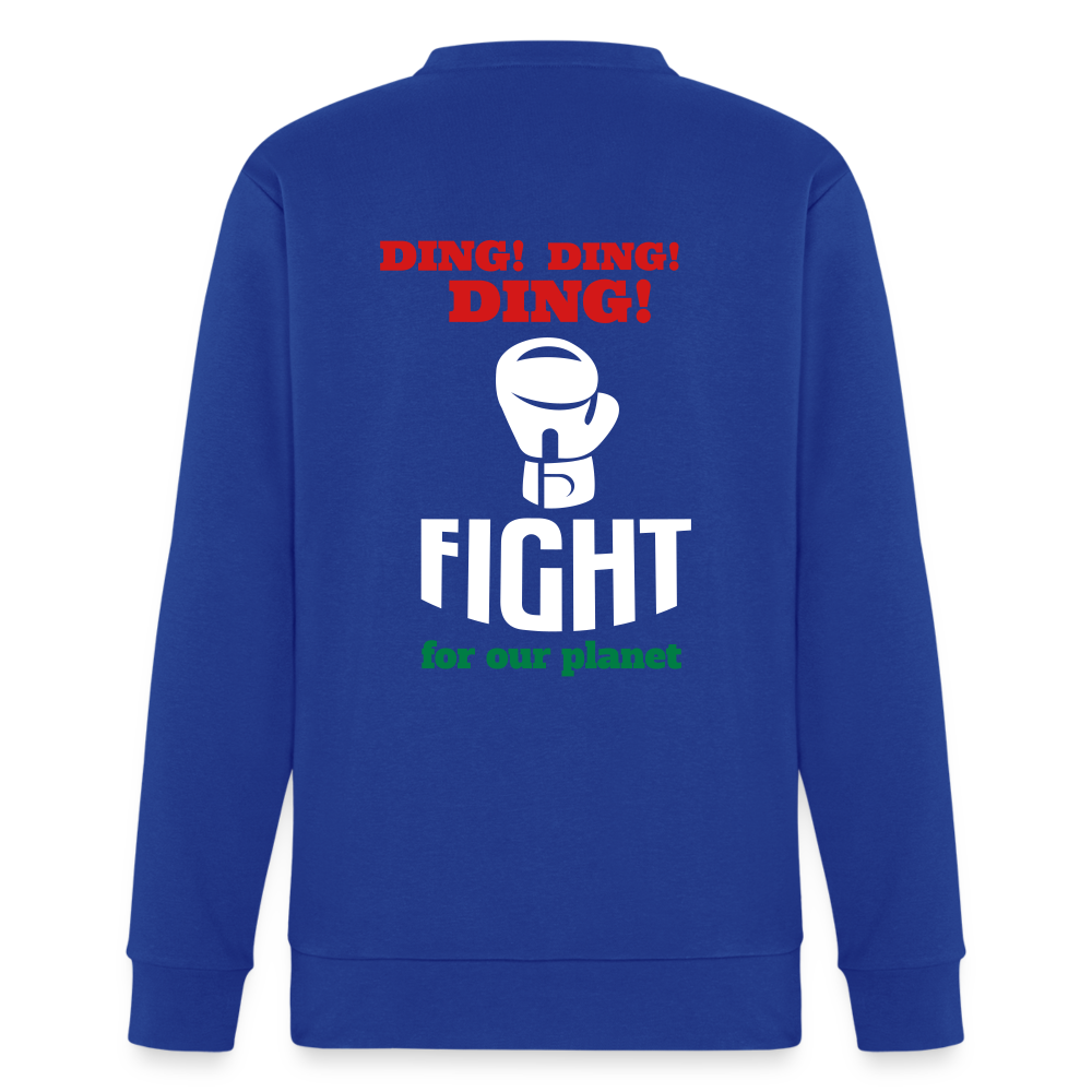 Happy to be Home Adidas Unisex Fleece Crewneck Sweatshirt - royal blue
