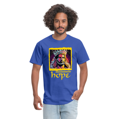 Hope Unisex Classic T-Shirt - royal blue