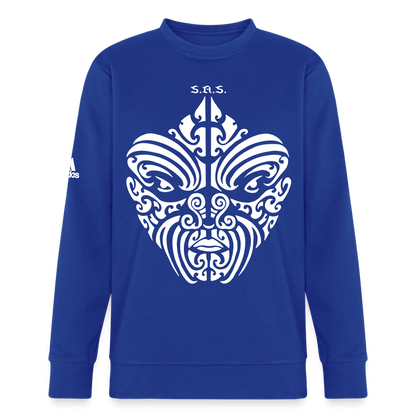 I See You Watchin' Adidas Unisex Fleece Crewneck Sweatshirt - royal blue