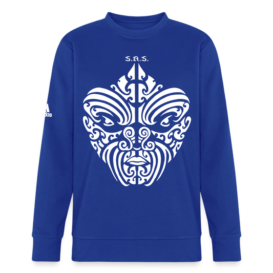 I See You Watchin' Adidas Unisex Fleece Crewneck Sweatshirt - royal blue