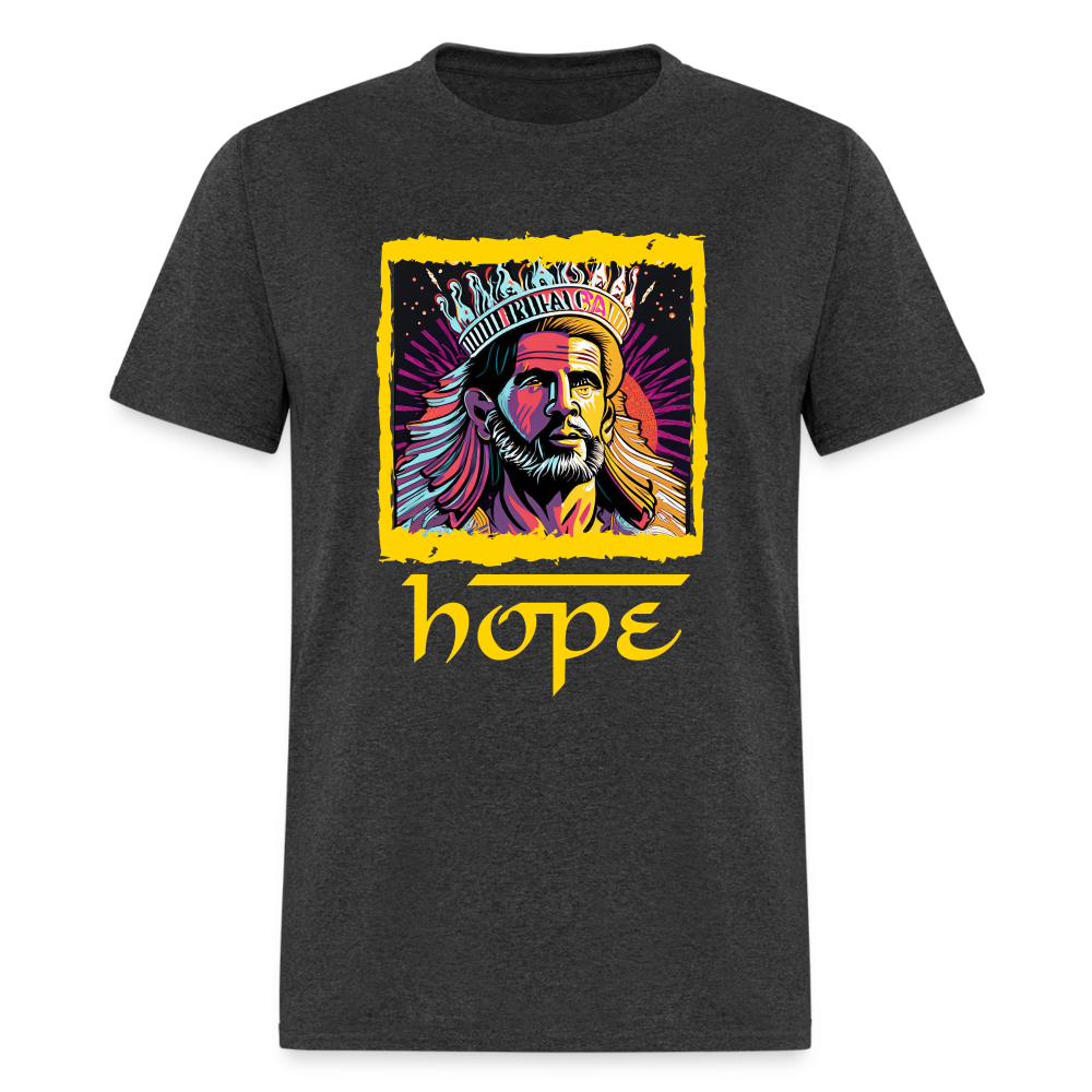 Hope Unisex Classic T-Shirt - heather black