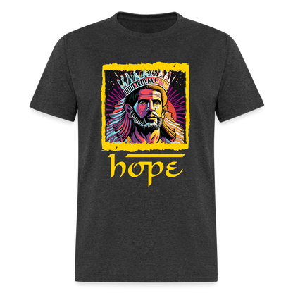 Hope Unisex Classic T-Shirt - heather black