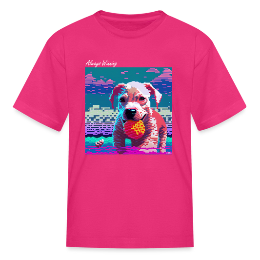 Always Winning Kids' T-Shirt - fuchsia