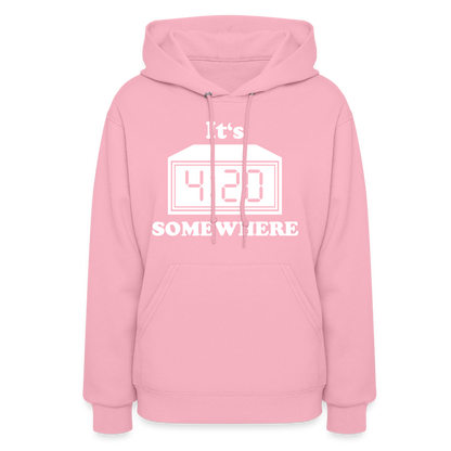 Well DUH! Women's Hoodie - classic pink
