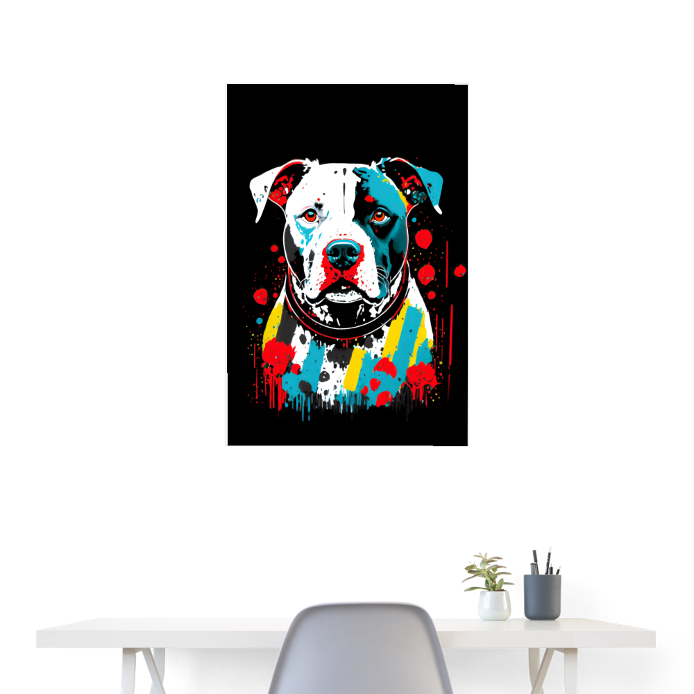 Poochies Rule the World Poster 24x36 - white